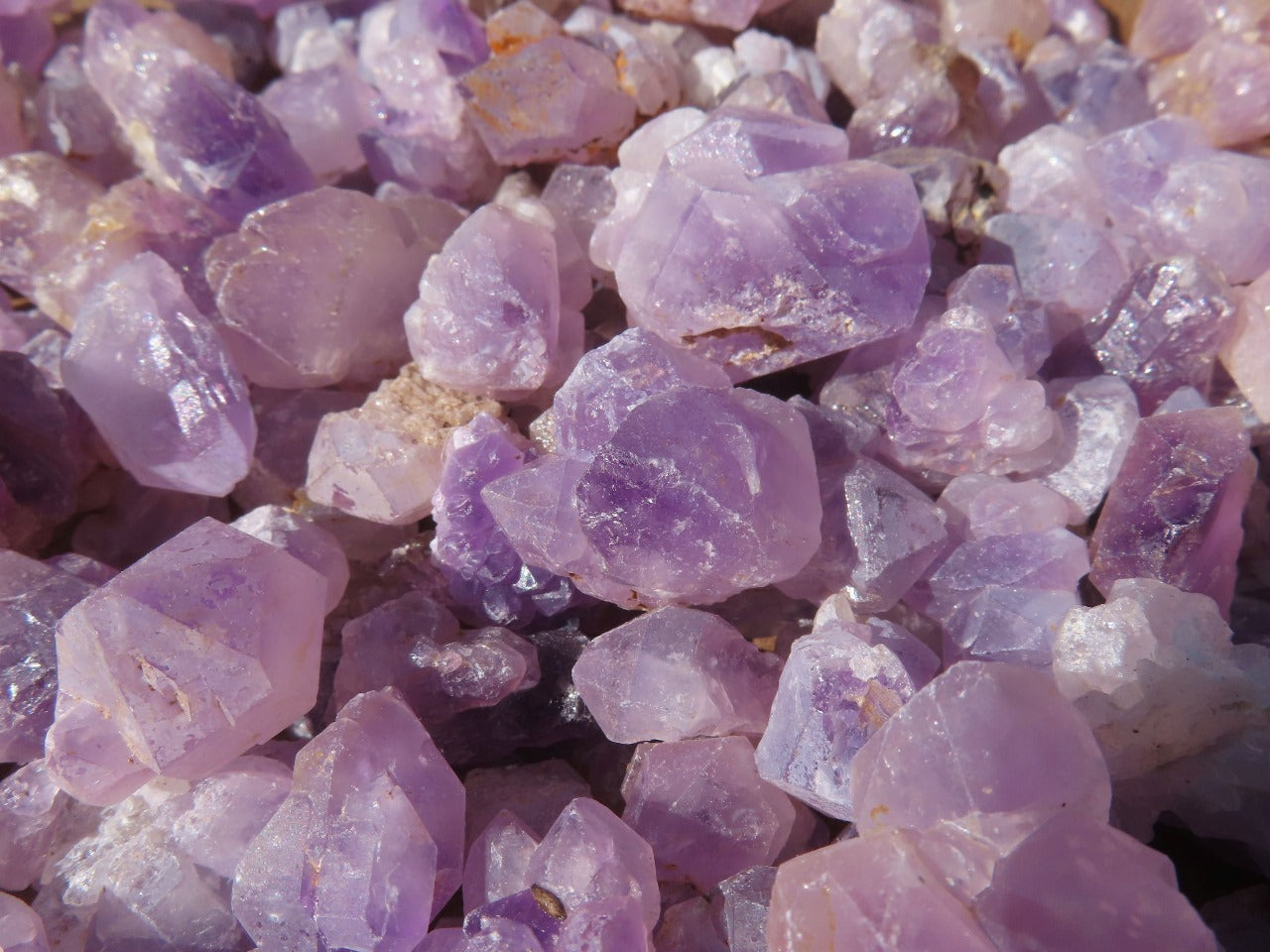 Raw Amethyst Mine Run Crystals