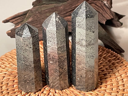 Polished Natural Hematite Point