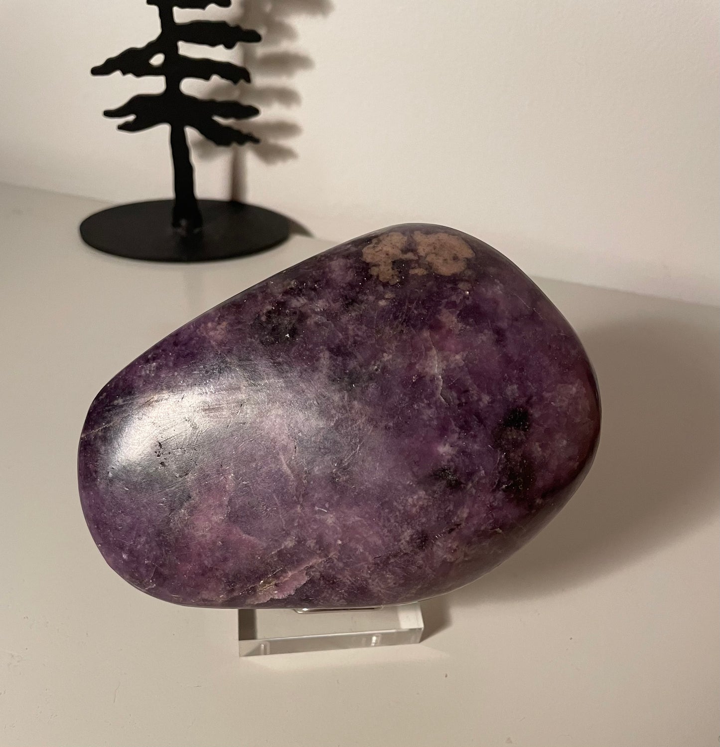 Polished Natural Gem Lepidolite Free Forms L