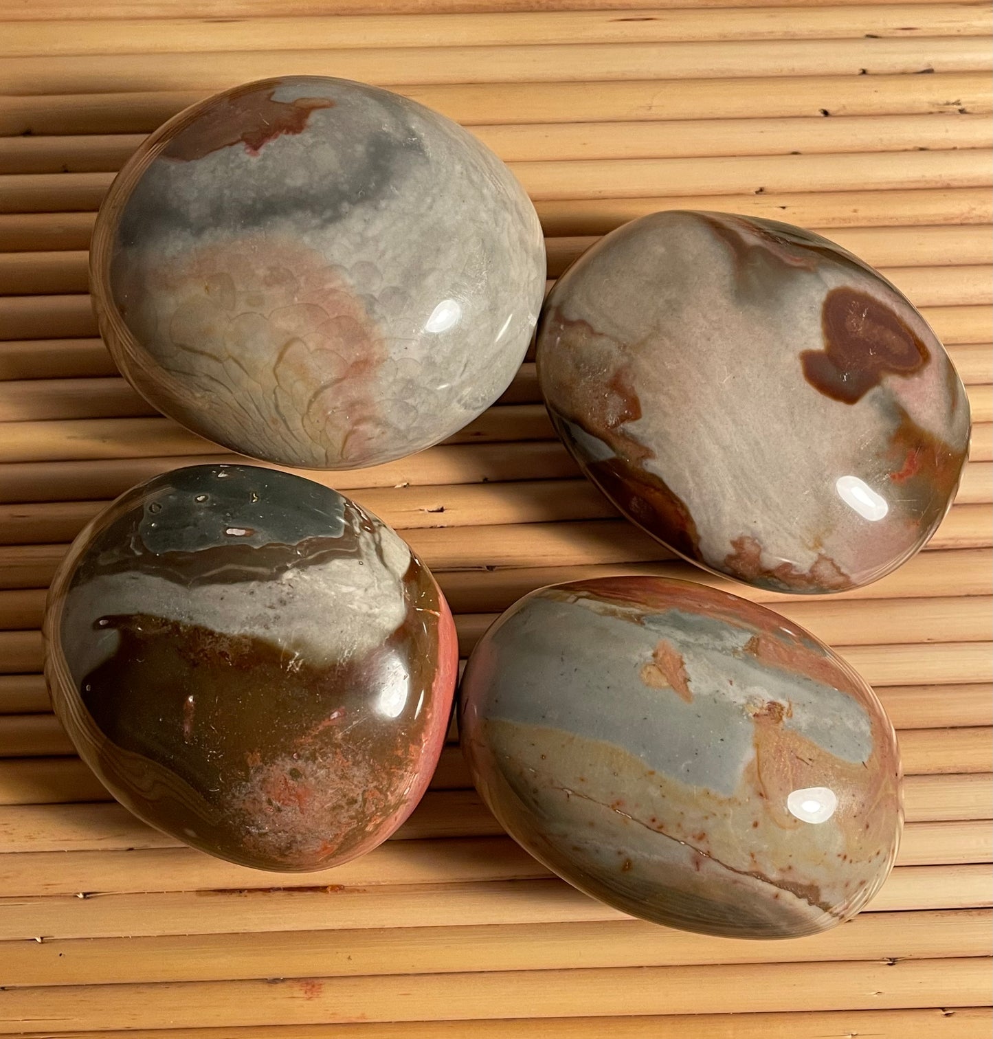 Polished Natural Polychrome Jasper