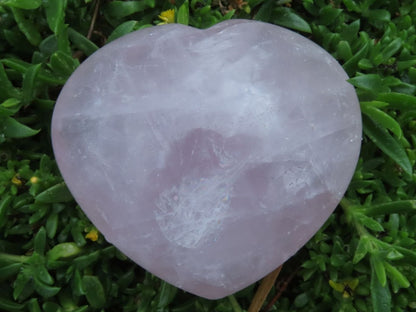 Polished Natural Rose Quartz Hearts